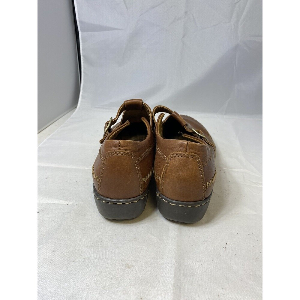 Brown Leather Eastland TessMaryjane Loafer Women's Sz 8.5 W Shoes 3864-04 - Picture 3 of 10